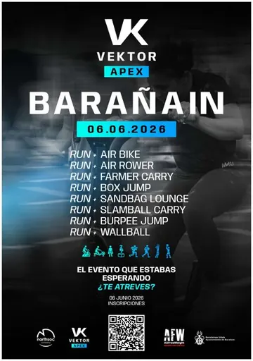 Cartel oficial de Barañáin 2026 (6 jun 2026 · Apex 03)